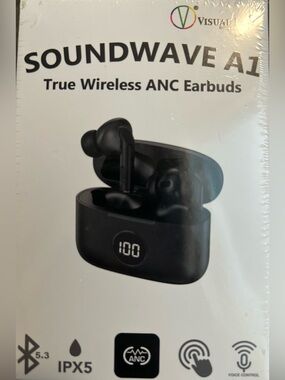 Visual Land Soundwave A1 True Wireless ANC Earbuds